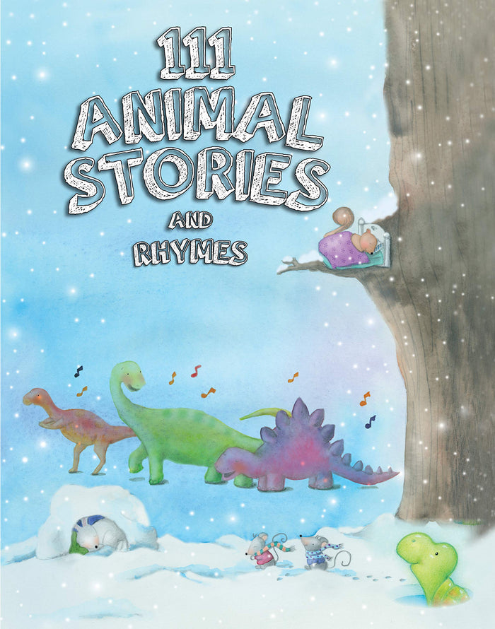 111 Animal Stories and rhymes by Parragon Books - Paperback cover