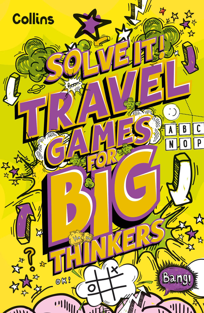 Travel Games for Big Thinkers (Solve It!) by Collins - Paperback cover