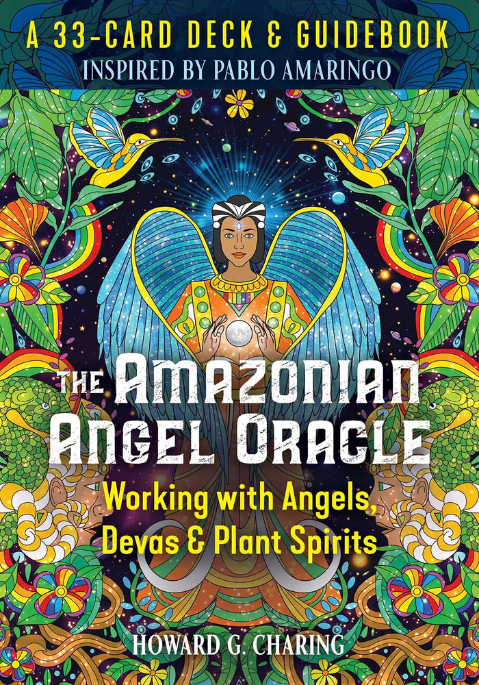 The Amazonian Angel Oracle: Working with Angels, Devas, and Plant Spirits by Howard G. Charing - Cards cover