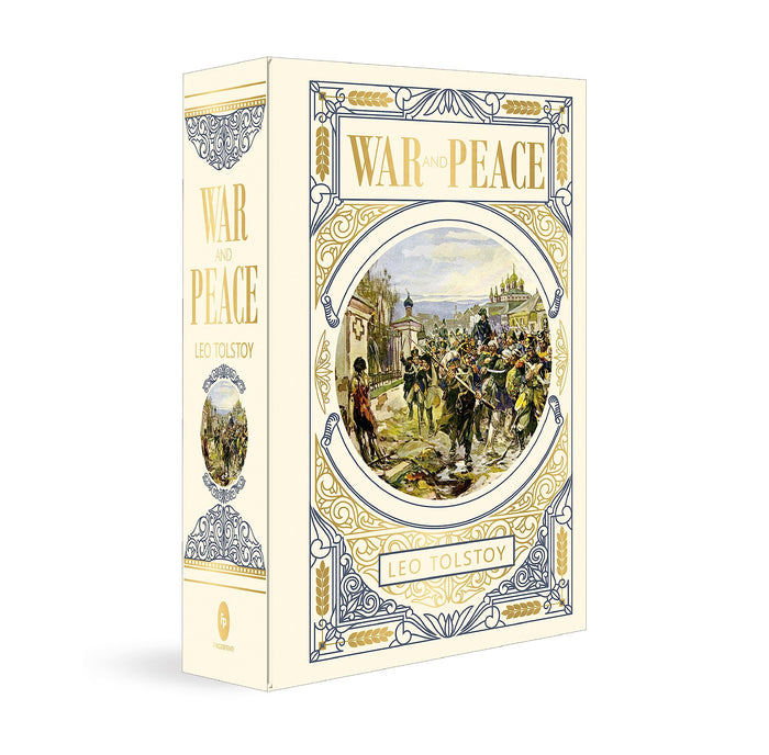 War and Peace (Deluxe Hardbound Edition) by Leo Tolstoy - Hardcover cover