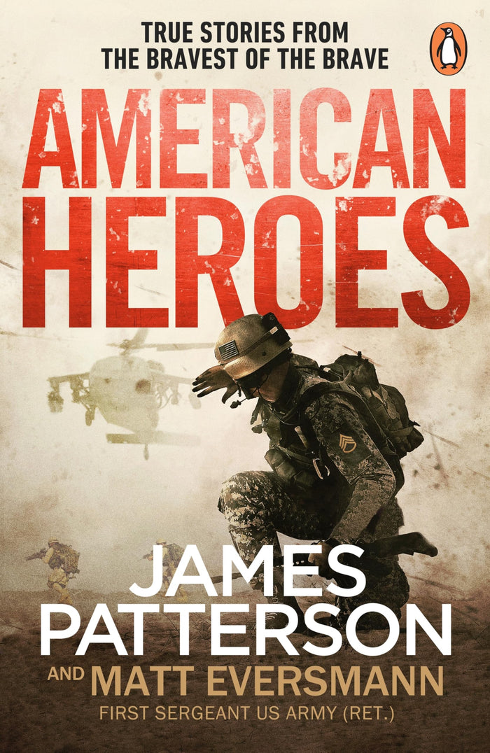 American Heroes by James Patterson - Paperback cover
