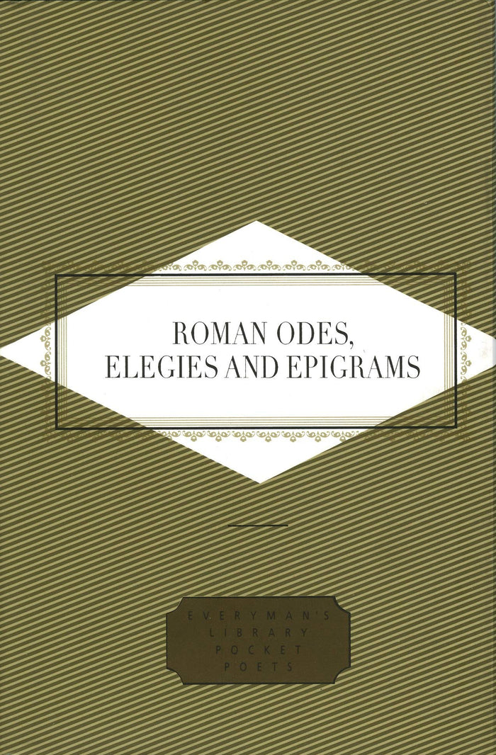 Odes, Elegies and Epigrams - Hardcover cover