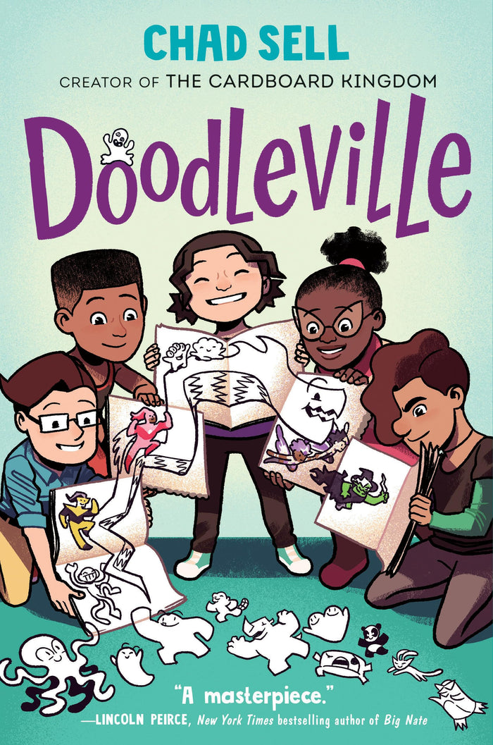 Doodleville: (A Graphic Novel) by Chad Sell - Paperback cover