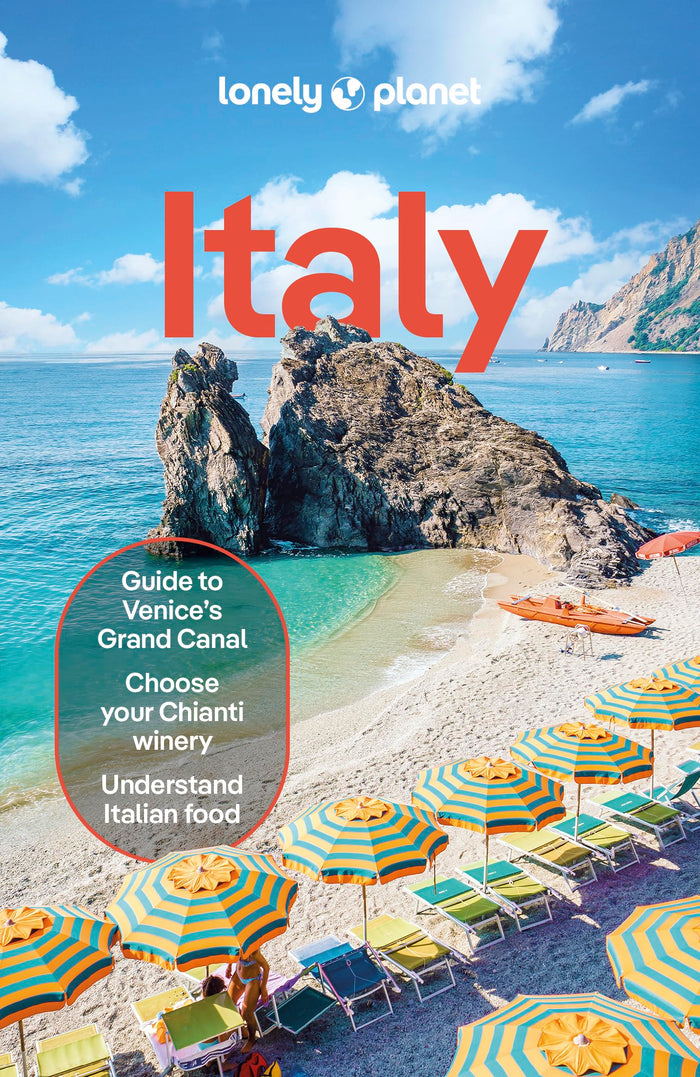 Lonely Planet Italy: Plan the Trip of a Lifetime | Detailed Itineraries & Maps | Insider Tips | Covers Rome, Milan & the Lakes, Venice, Tuscany and more (Travel Guide) by Nicola Williams - Paperback cover