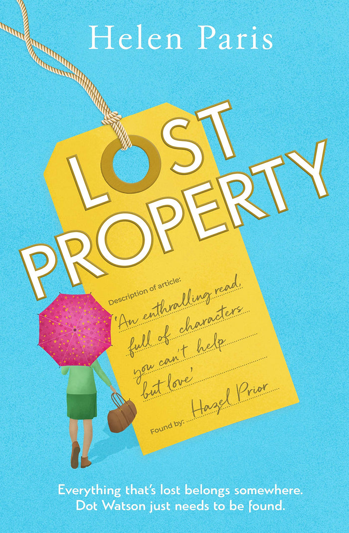 Lost Property: The most uplifting debut of 2021 by Helen Paris - Paperback cover