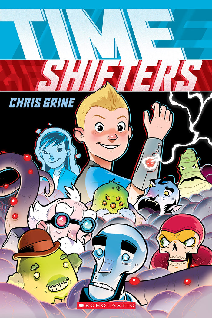 Time Shifters: A Graphic Novel by Chris Grine - Paperback cover