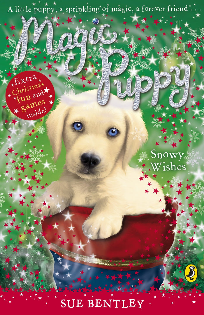 Magic Puppy #9 Snowy Wishes by Sue Bentley - Paperback cover