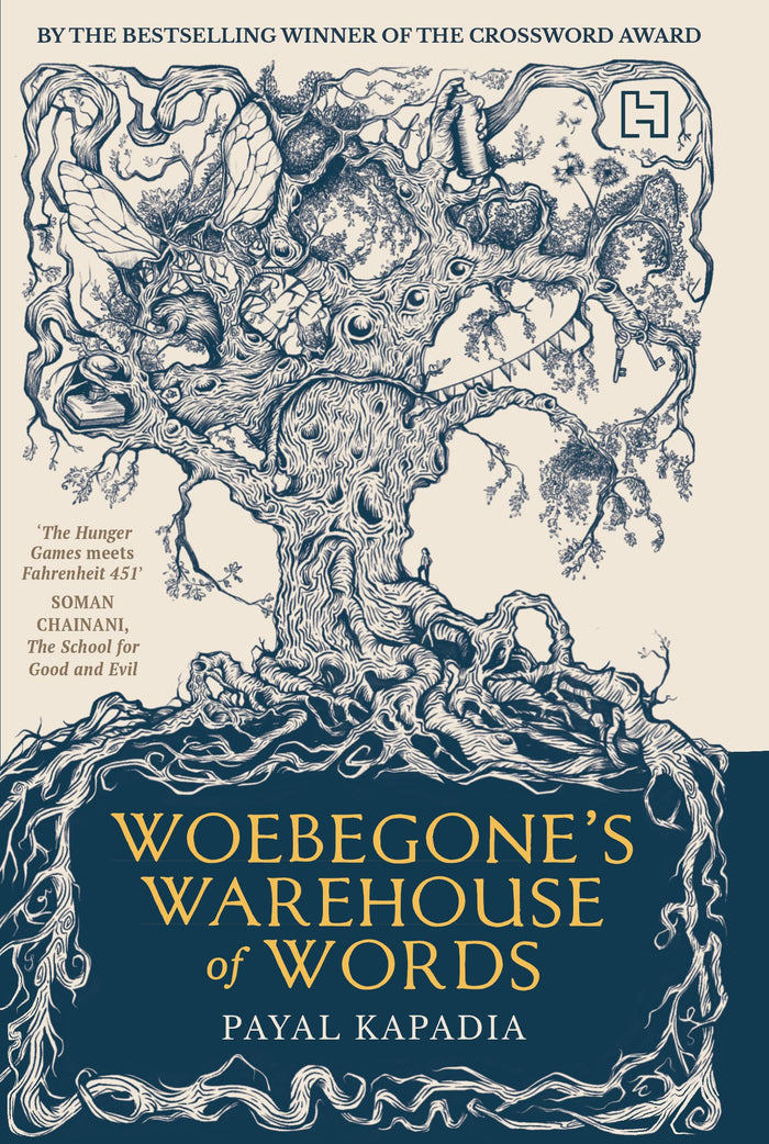 Woebegone's Warehouse of Words by Payal Kapadia - Paperback cover