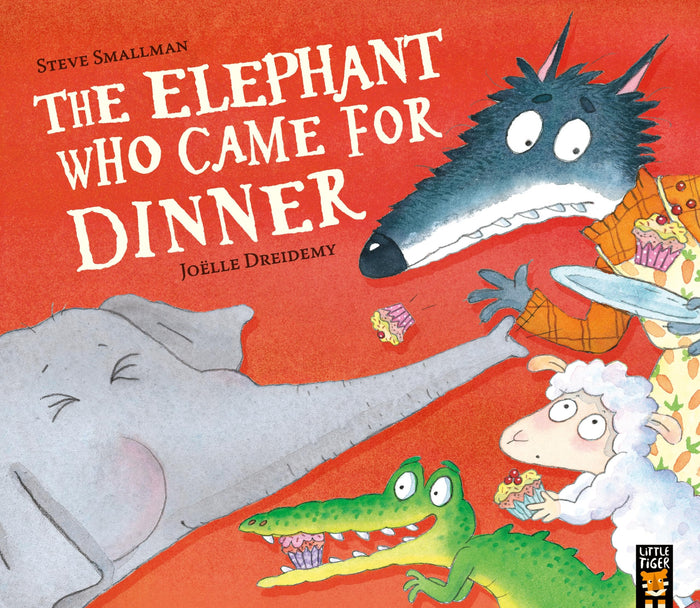 The Elephant Who Came for Dinner by Steve Smallman - Paperback cover