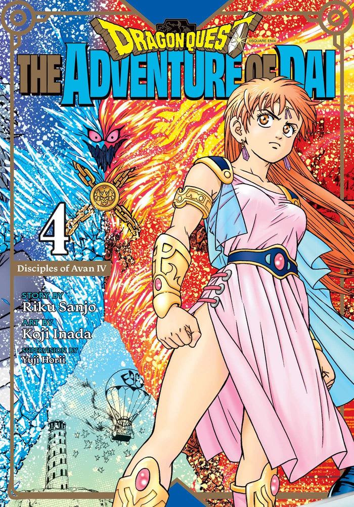 Dragon Quest: The Adventure of Dai, Vol. 4: Disciples of Avan by Riku Sanjo - Paperback cover