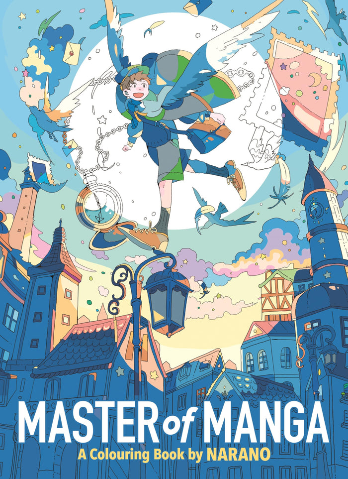 LOM Art Master of Manga A Colouring Book by Narano. by Narano - Paperback cover