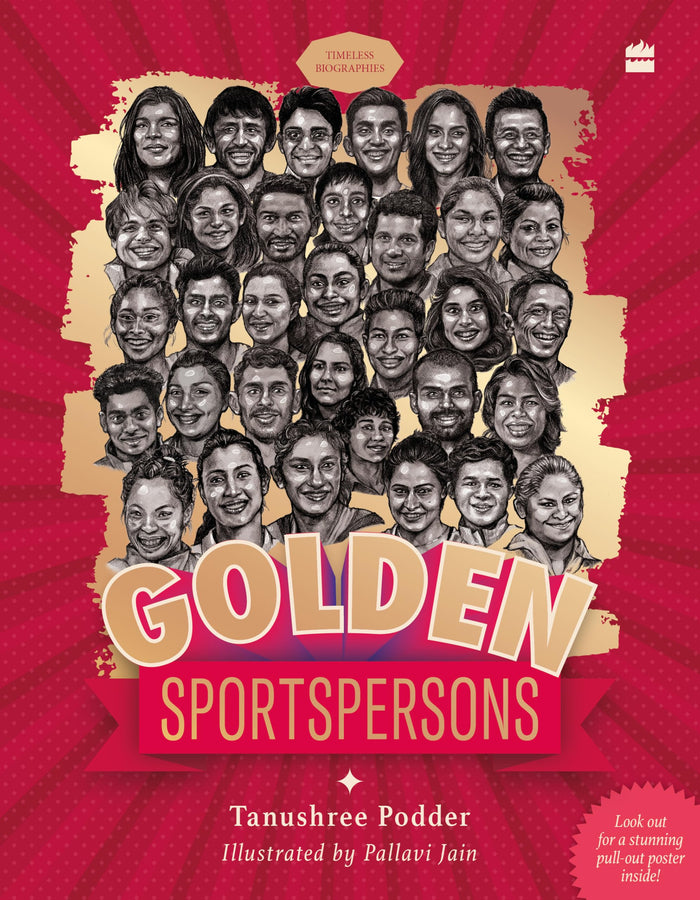 Golden Sportspersons by Tanushree Podder - Paperback cover