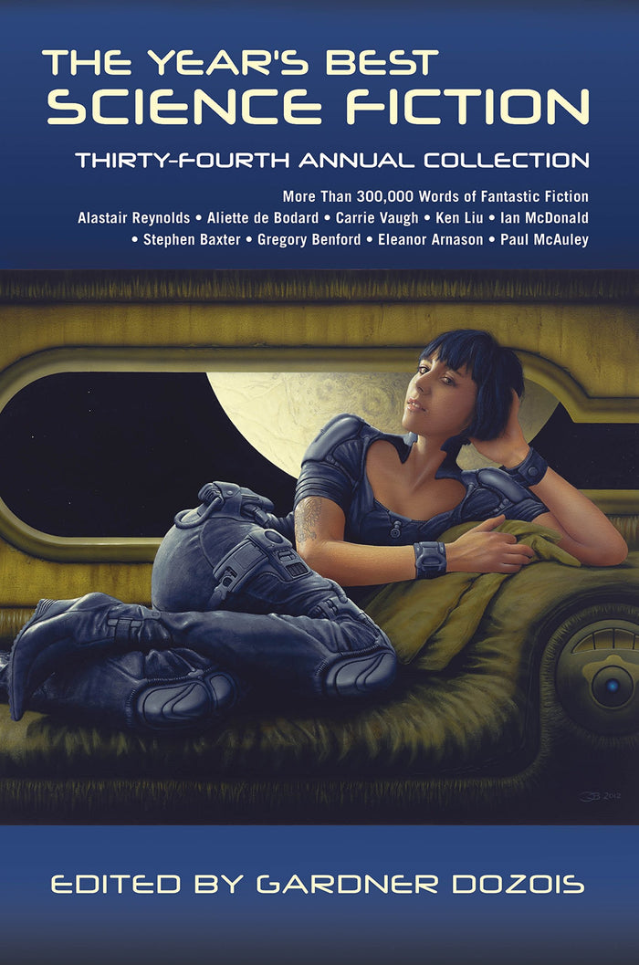 The Year's Best Science Fiction: Thirty-Fourth Annual Collection by Gardner Dozois - Paperback cover