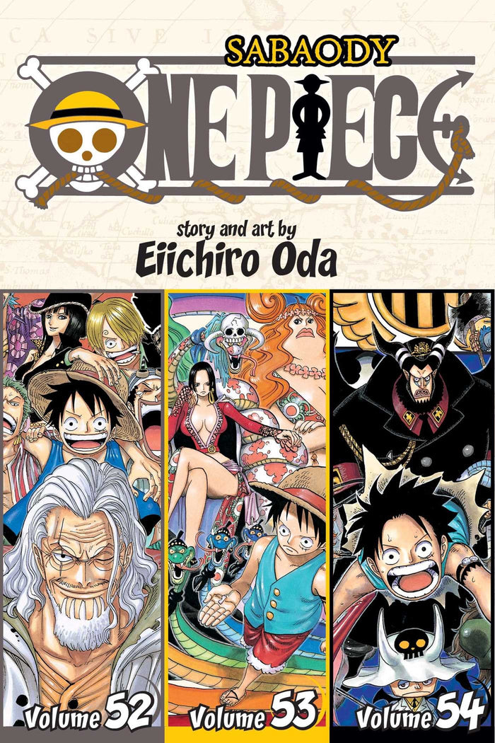 One Piece (Omnibus Edition), Vol. 18: Includes vols. 52, 53 & 54 by Eiichiro Oda - Paperback cover