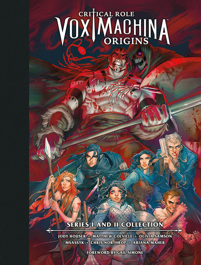 Critical Role: Vox Machina Origins Library Edition: Series I & II Collection by Jody Houser - Hardcover cover