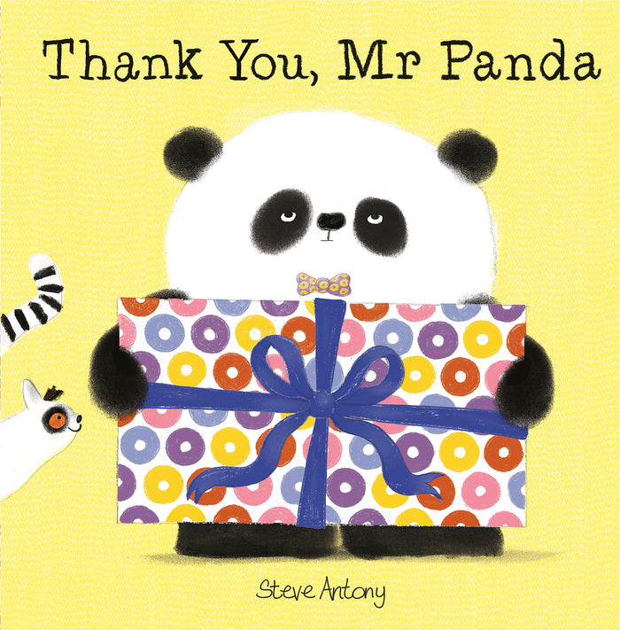 Thank You Mr Panda by Steve Antony - Paperback cover