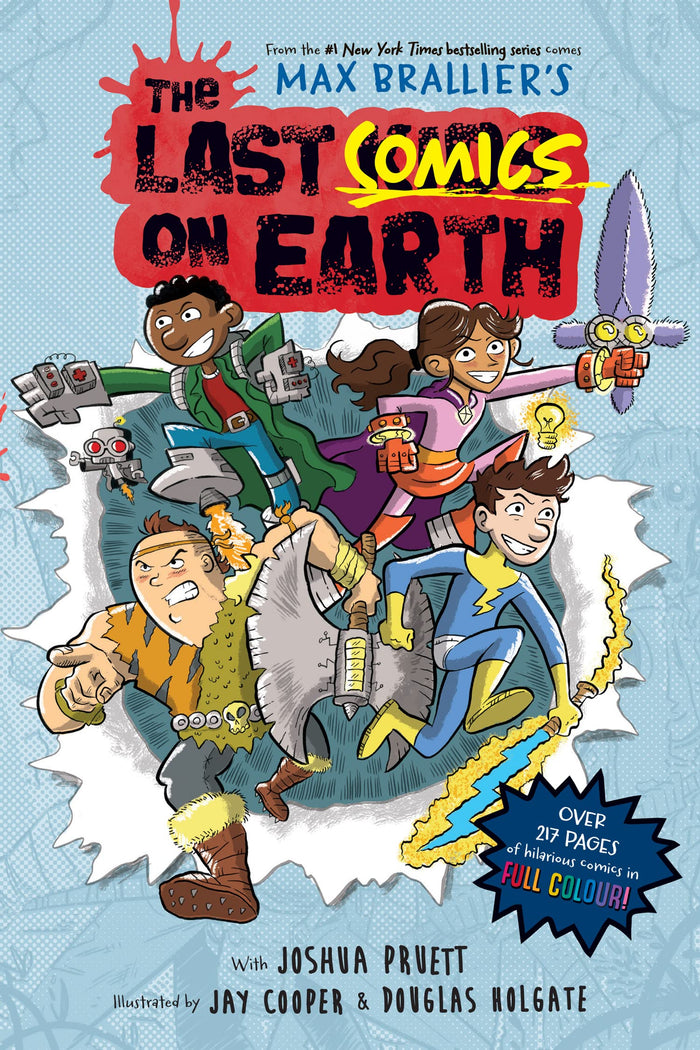 The Last Comics on Earth (The Last Kids on Earth) by Joshua Pruett - Paperback cover