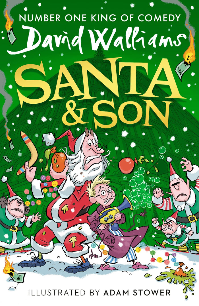 Santa & Son by David Walliams - Hardcover cover