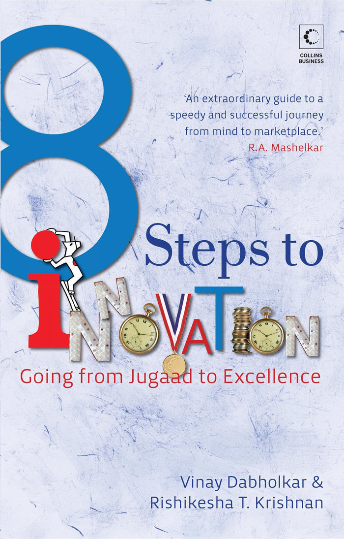 8 Steps To Innovation: Going From Jugaad To Excellence by Rishikesha T. Krishnan - Paperback cover