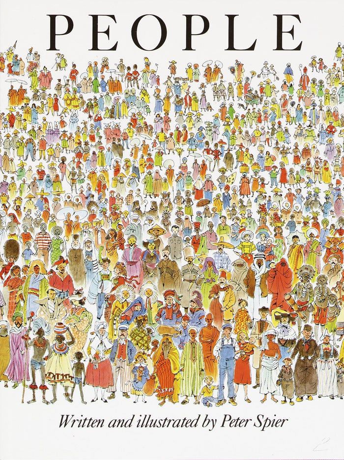 People by Peter Spier - Paperback cover