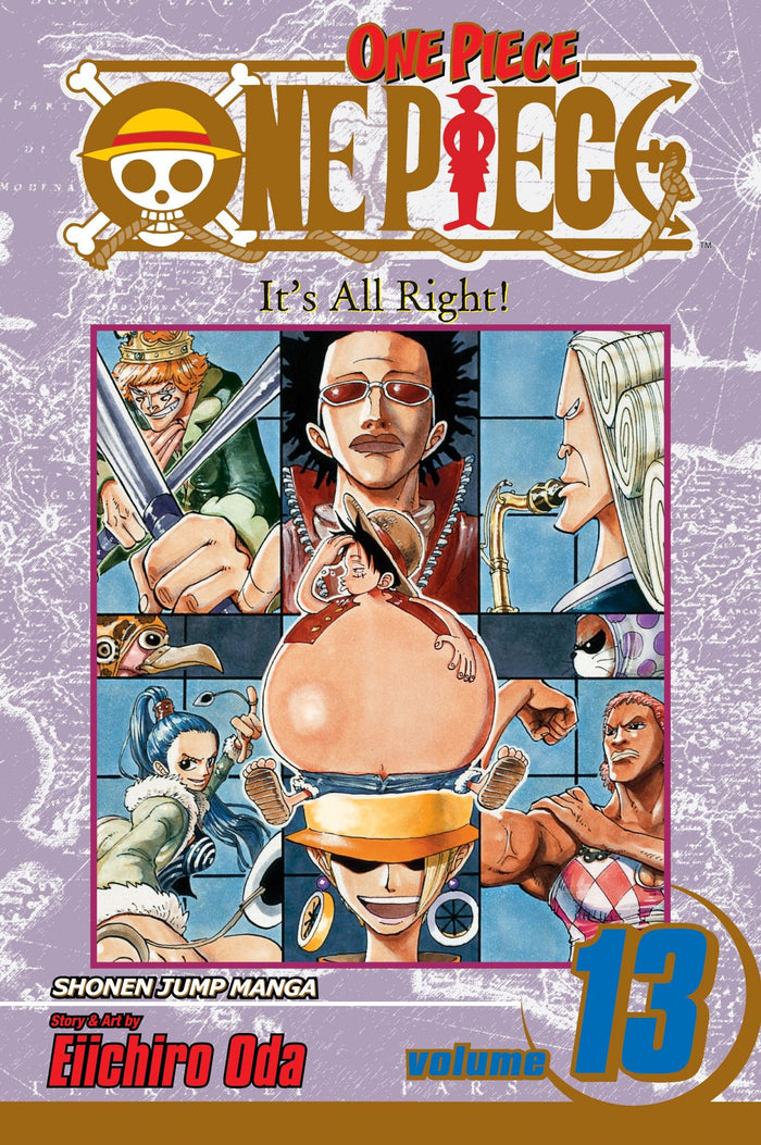 One Piece, Vol. 13: It's All Right! by Eiichiro Oda - Paperback cover
