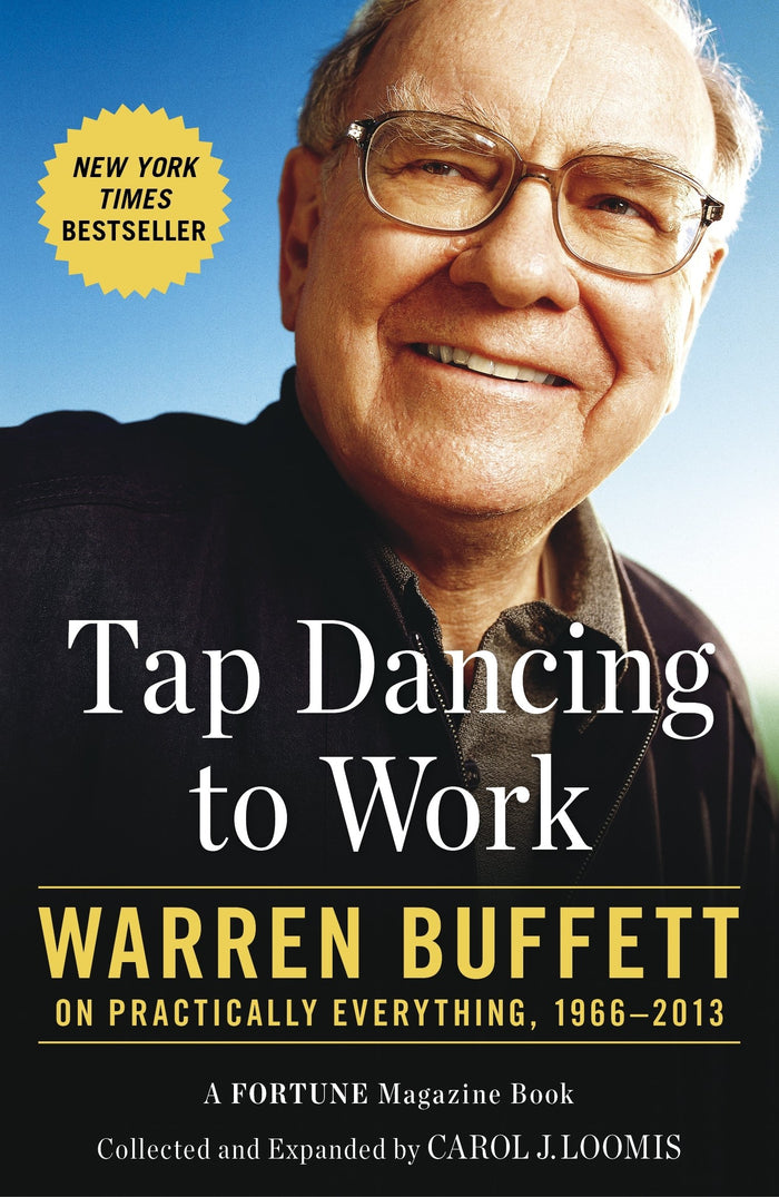 Tap Dancing To Work by Carol Loomis - Paperback cover