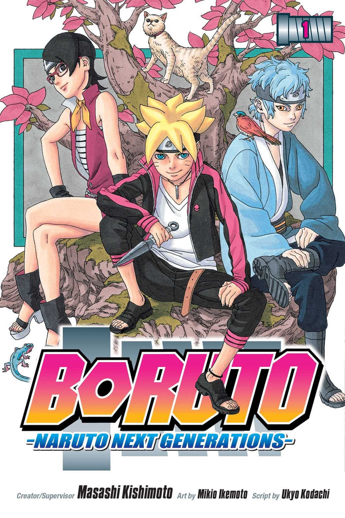 Boruto: Naruto Next Generations, Vol. 1: Uzumaki Boruto!! by Masashi Kishimoto - Paperback cover