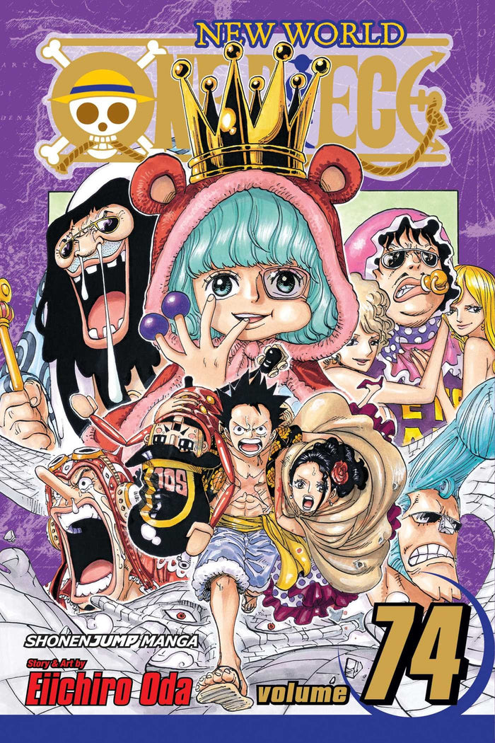 One Piece, Vol. 74 by Eiichiro Oda - Paperback cover