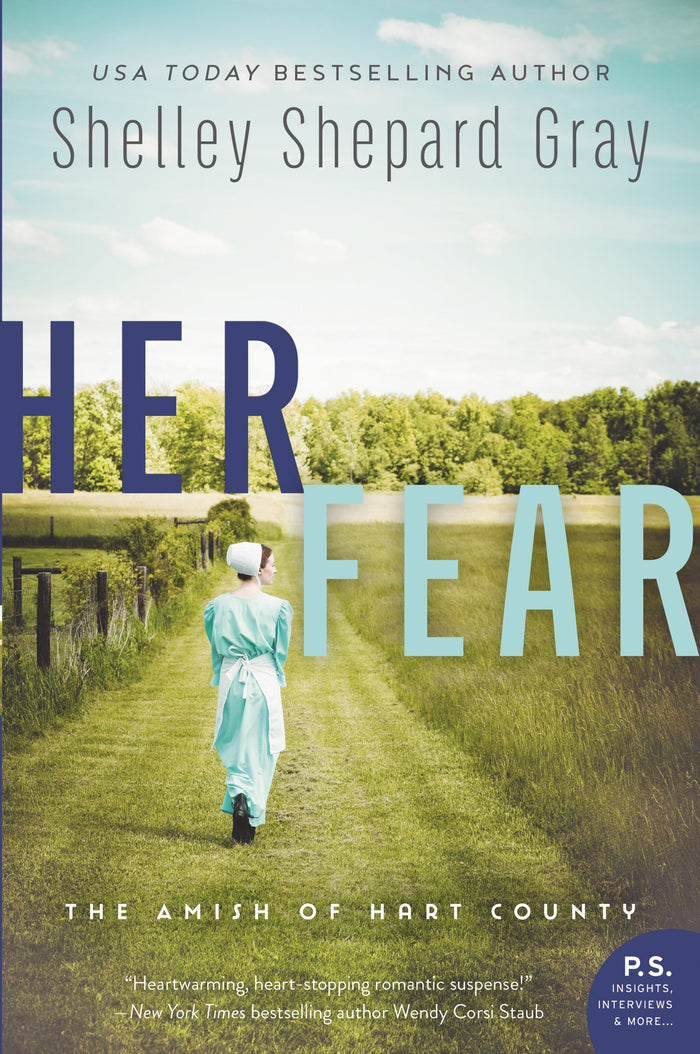 Her Fear: A Gripping Clean Romance – Amish Romantic Suspense from the Hart County Series (Amish of Hart County) by Shelley Shepard Gray - Paperback cover