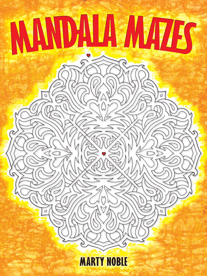 Mandala Mazes (Dover Kids Activity Books) by Marty Noble - Paperback cover
