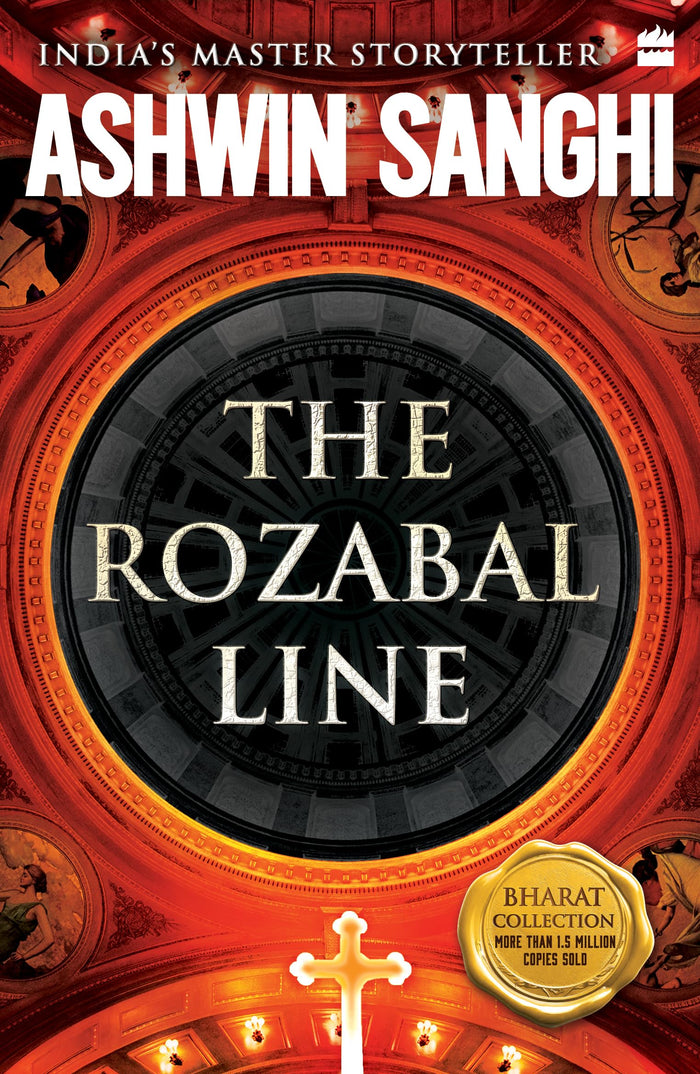 The Rozabal Line, Bharat Series 1 by Ashwin Sanghi - Paperback cover