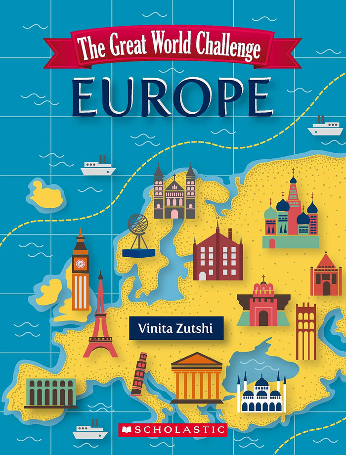 Great World Challenge: Europe by Vinita Zutshi - Paperback cover