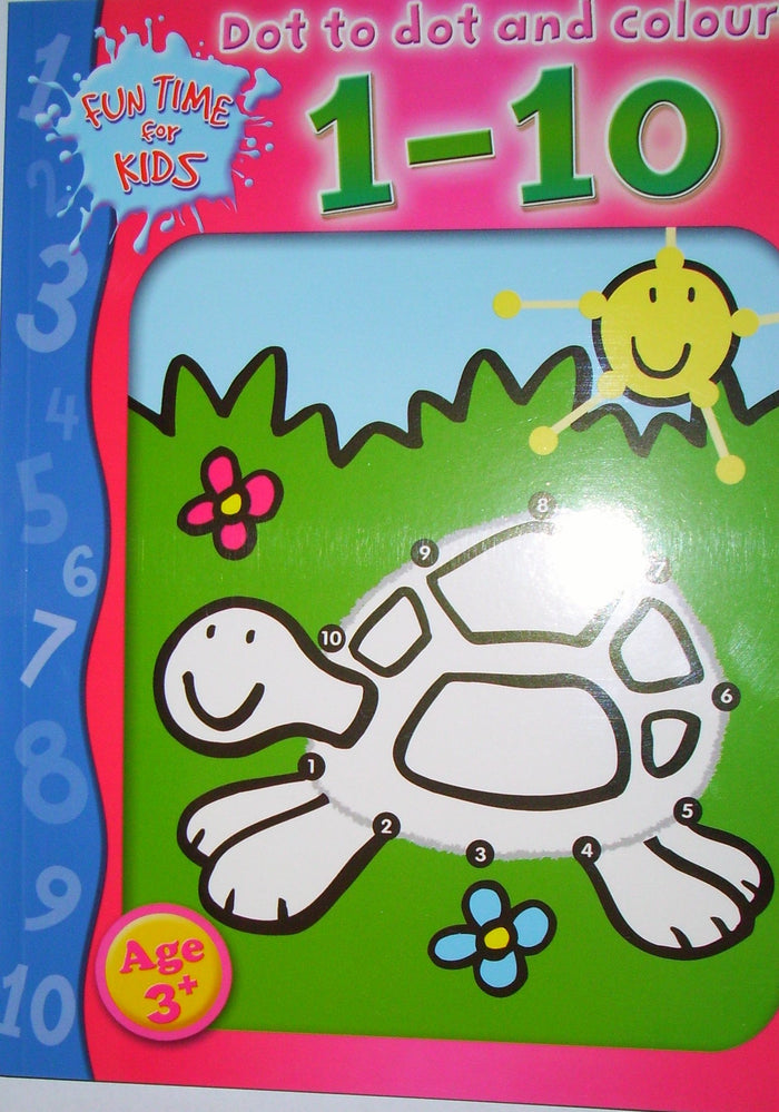 Dot to Dot and Colour by None. - Paperback cover