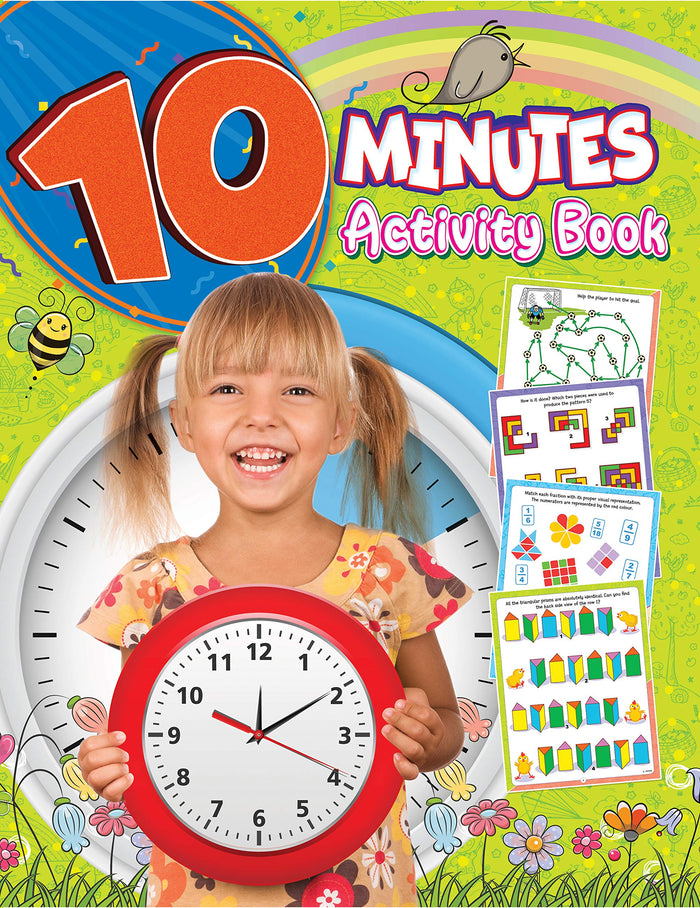 10 Minutes Activity Book by Dreamland Publications - Paperback cover