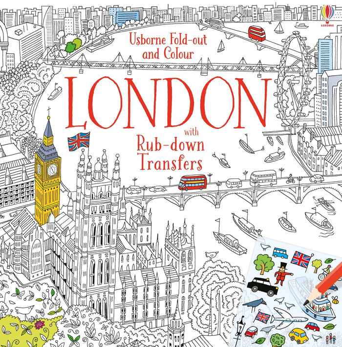 Fold-out & Colour London by Ruth Russell - Hardcover cover