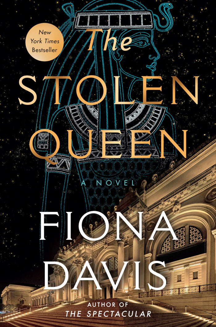 The Stolen Queen: A Novel by Fiona Davis - Hardcover cover