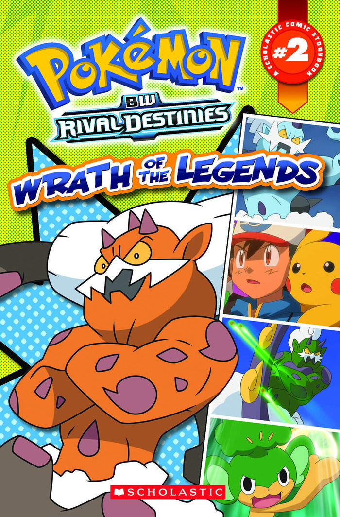 Pokemon Comic Reader #2: Wrath Of The Legends by Simcha Whitehill - Paperback cover