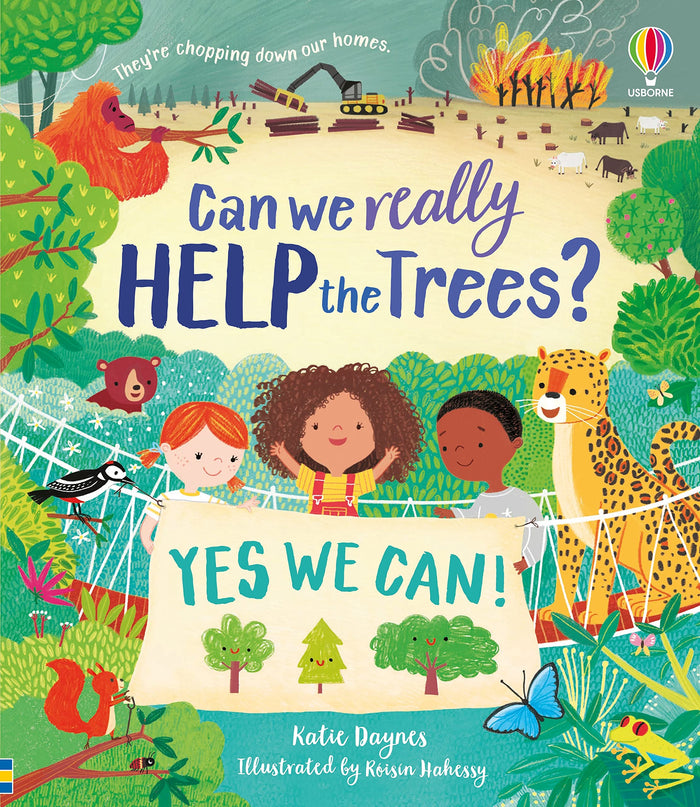 Can we really help the trees? by Katie Daynes - Hardcover cover