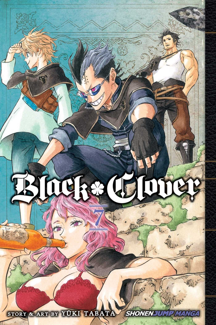 Black Clover, Vol. 7: The Magic Knight Captain Conference by Yuki Tabata - Paperback cover
