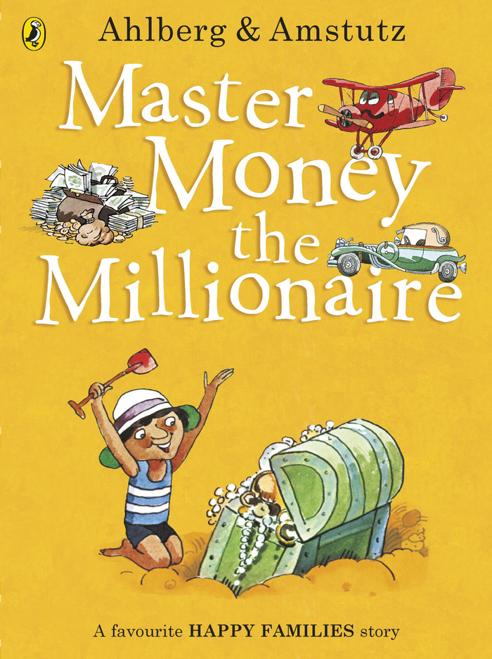 Master Money the Millionaire (Happy Families) by Allan Ahlberg - Paperback cover