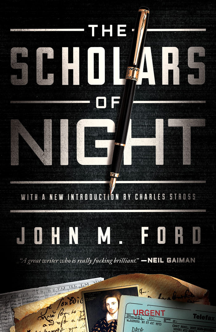 Scholars of Night by John M Ford - Paperback cover