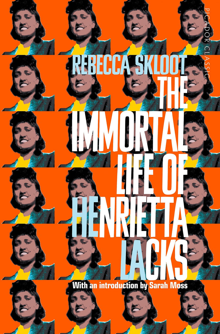 Front cover of the book 'The Immortal Life of Henrietta Lacks' by Rebecca Skloot.