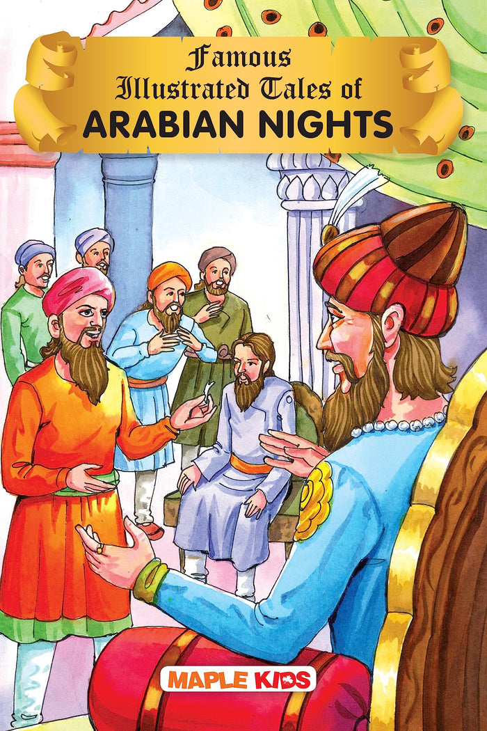 Tales Of Arabian Nights: Famous Illustrated by Maple Press - Paperback cover
