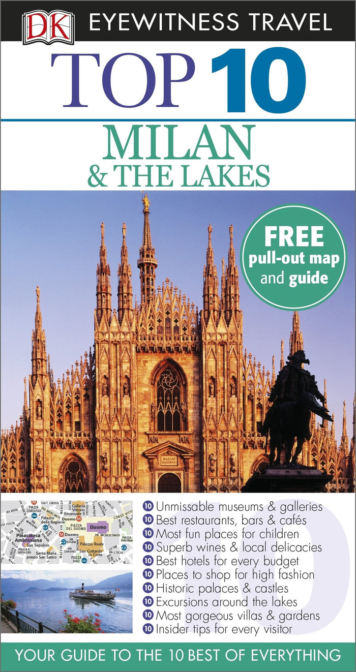 Top 10 Milan and the Lakes (DK Eyewitness Travel Guide) by DK Eyewitness Travel - Paperback cover