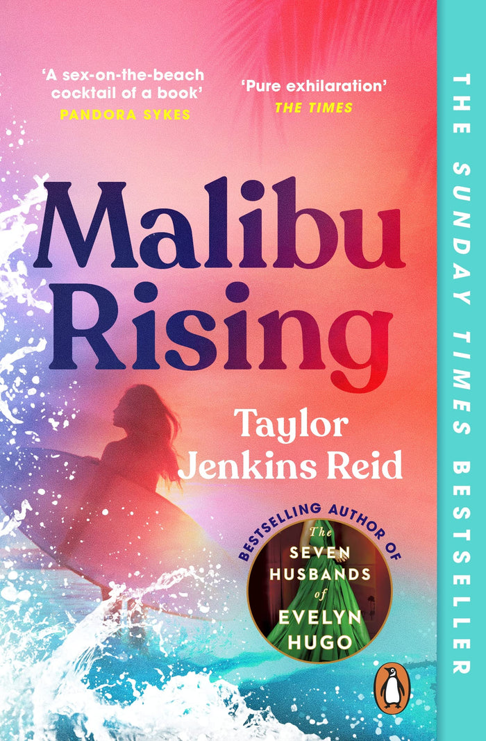 Malibu rising by Taylor Jenkins Reid - Paperback cover