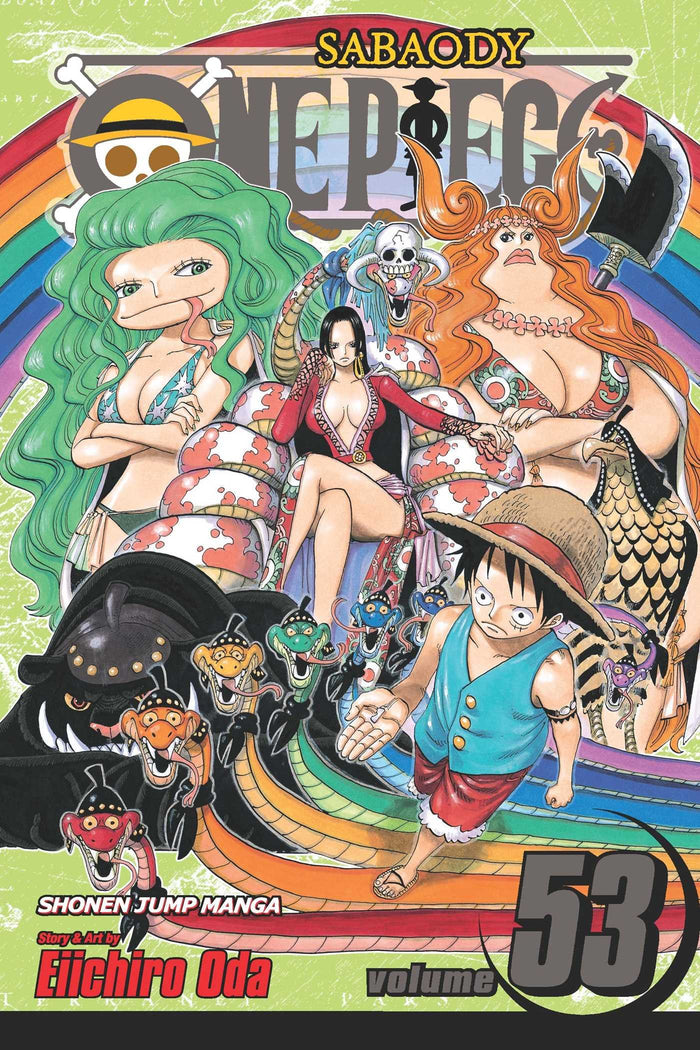 One Piece, Vol. 53 by Eiichiro Oda - Paperback cover