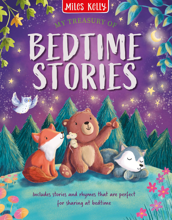My Treasury of Bedtime Stories by Miles Kelly - Hardcover cover