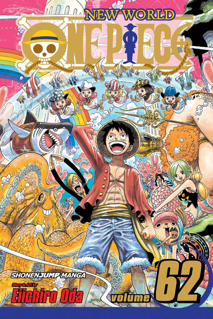 One Piece, Vol. 62 by Eiichiro Oda - Paperback cover