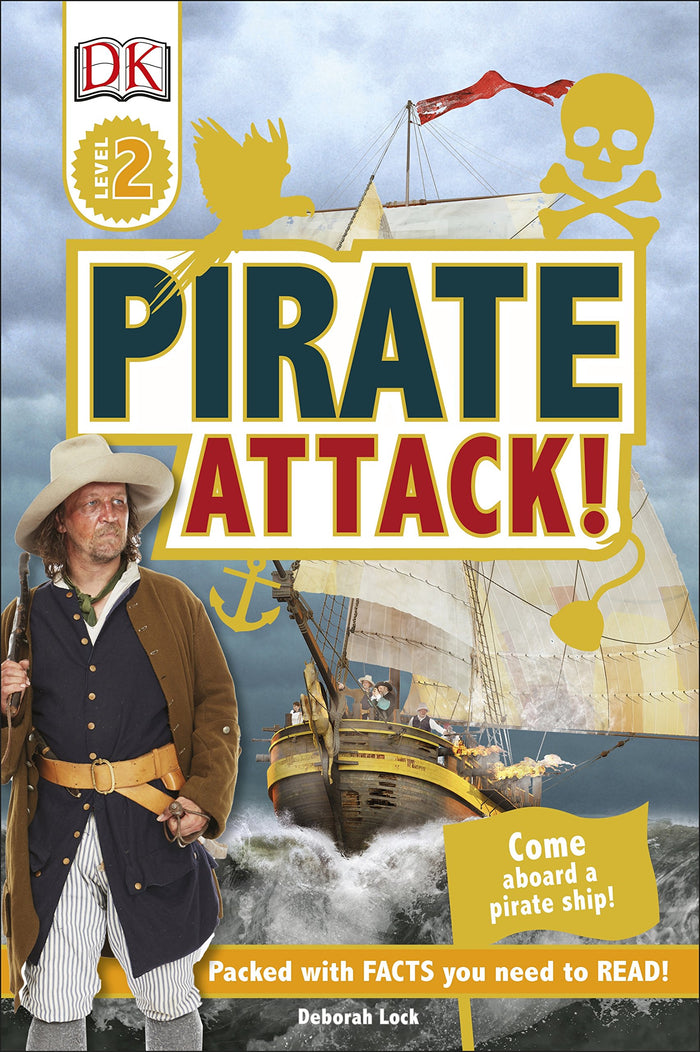 Pirate Attack! by Deborah Lock - Hardcover cover