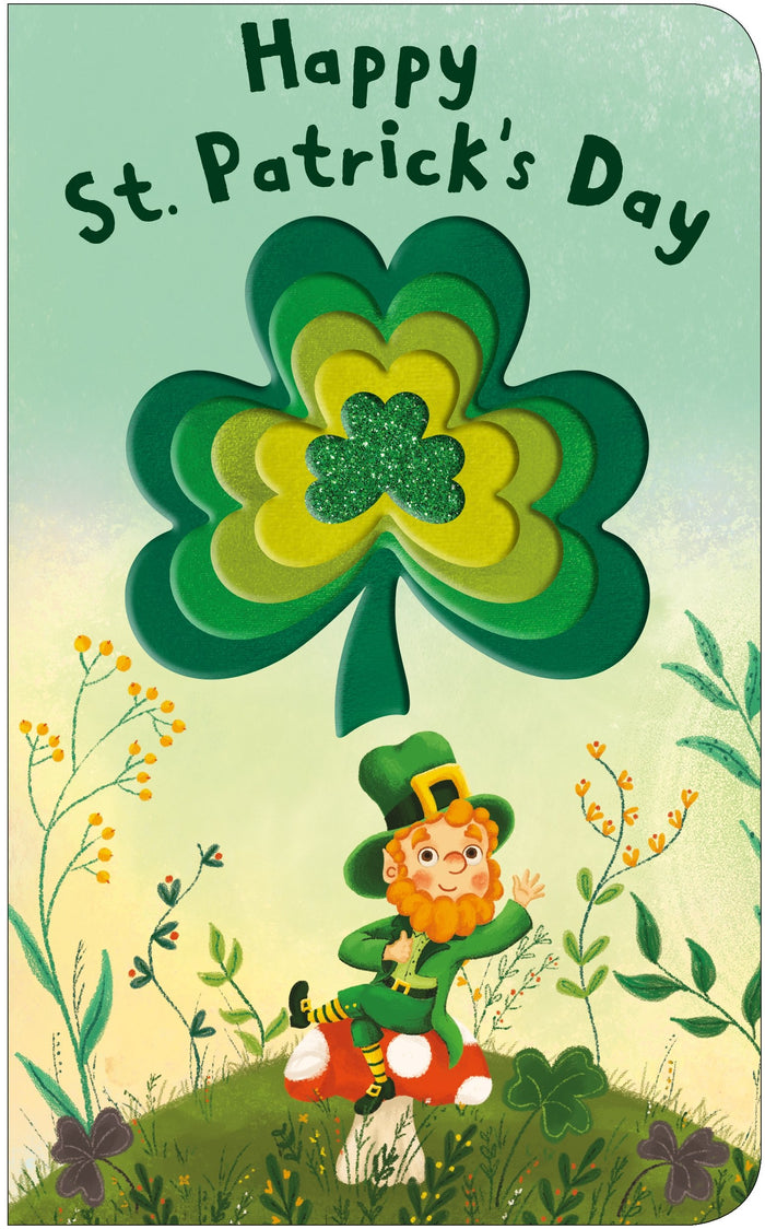 Shiny Shapes: Happy St. Patrick's Day by Roger Priddy - Board Book cover